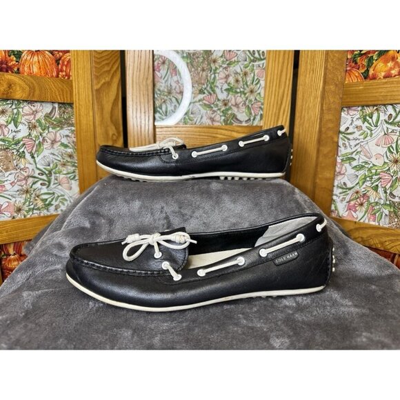 COLE HAAN Zero Grand Nantucket Camp Driver Moccasins Leather Loafer Shoes 10B - Picture 10 of 10